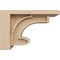 Ekena Millwork 4"W x 12"D x 8"H Classic Alma Rough Cedar Woodgrain TimberThane Corbel, Primed Tan CORUR04X12X08ALMRCPR - alternate 5